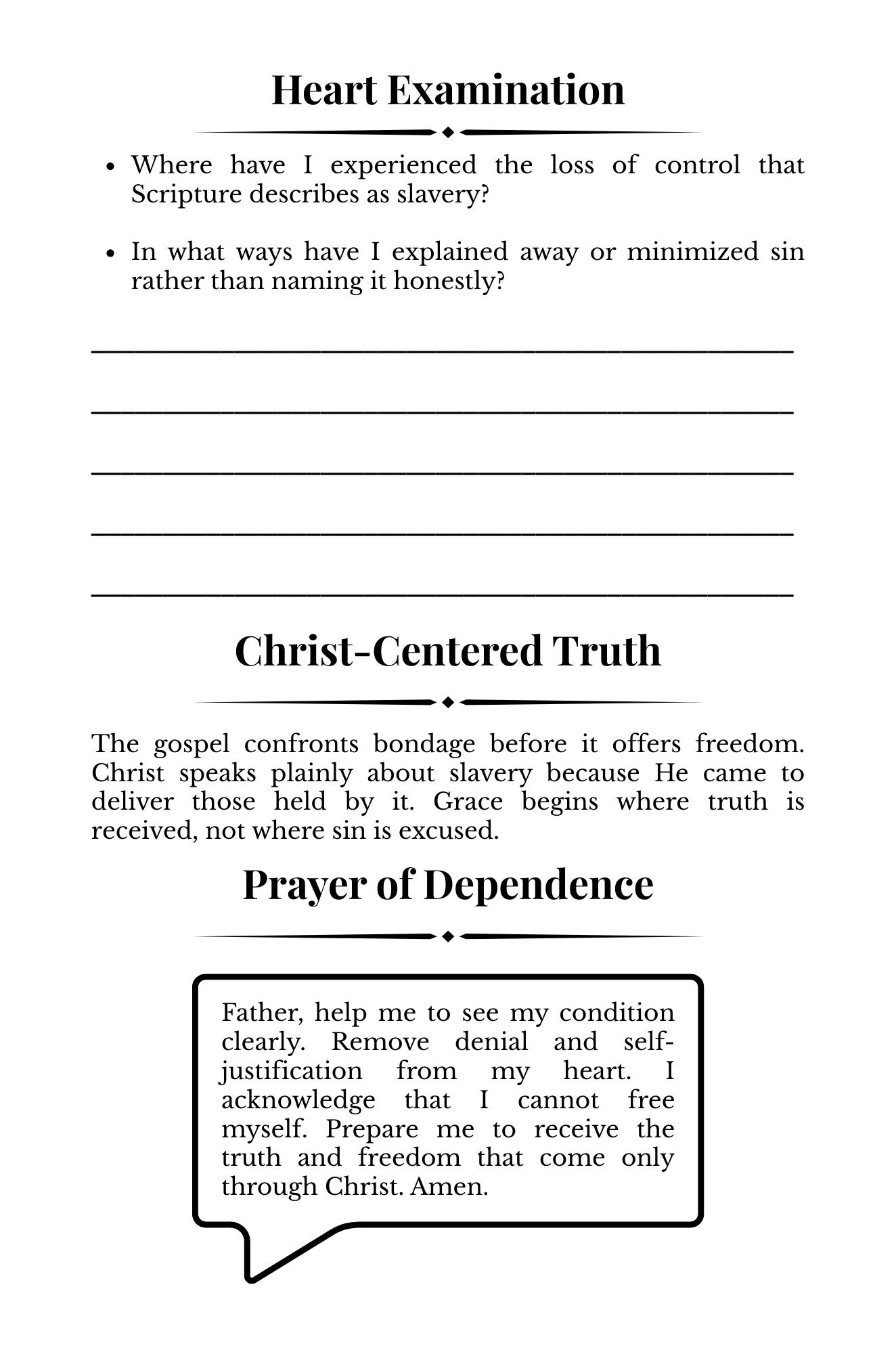 No Longer Bound: Addiction, Freedom, and the Power of New Life in Christ | An 8-week KJV Bible Study