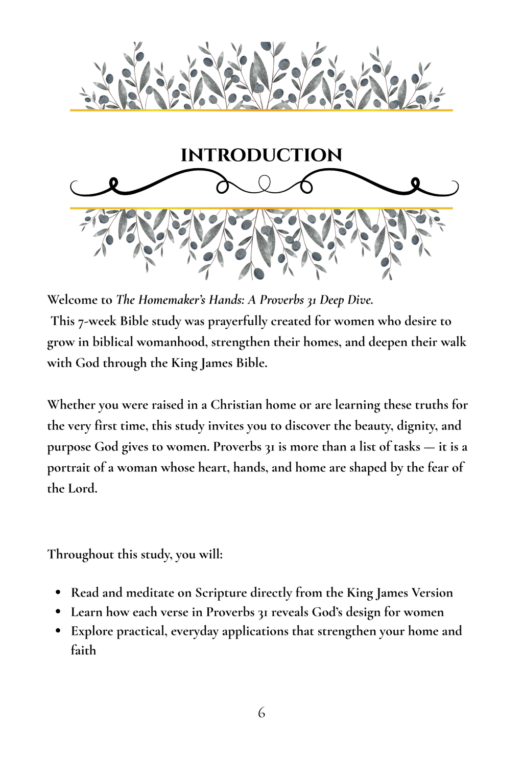 The Homemaker’s Hands: A Proverbs 31 Bible Study | A 7-Week Guide for Women Seeking Biblical Wisdom, Purpose, and Godly Homemaking