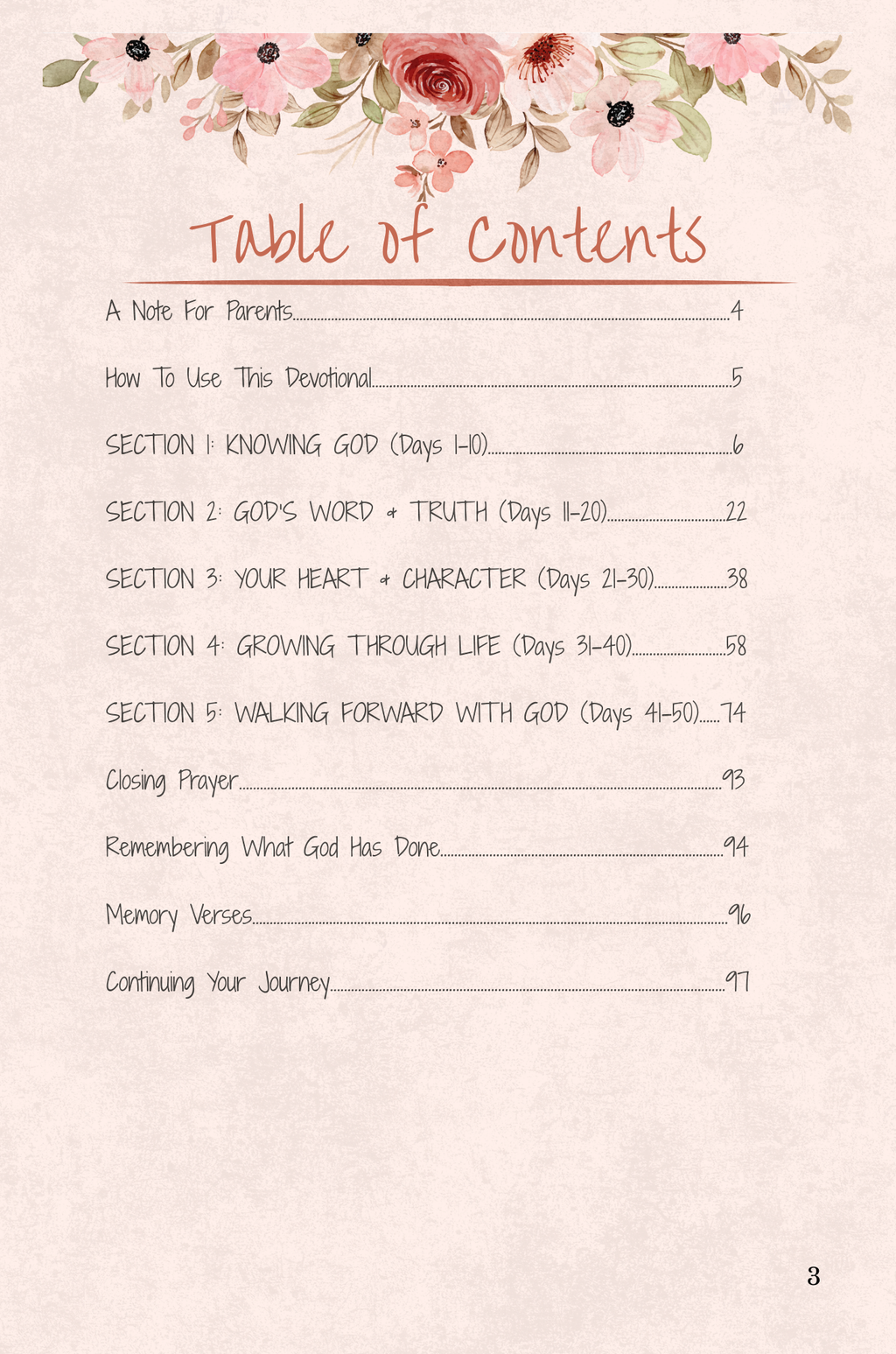 Girls Growing with God | A 50-Day Devotional