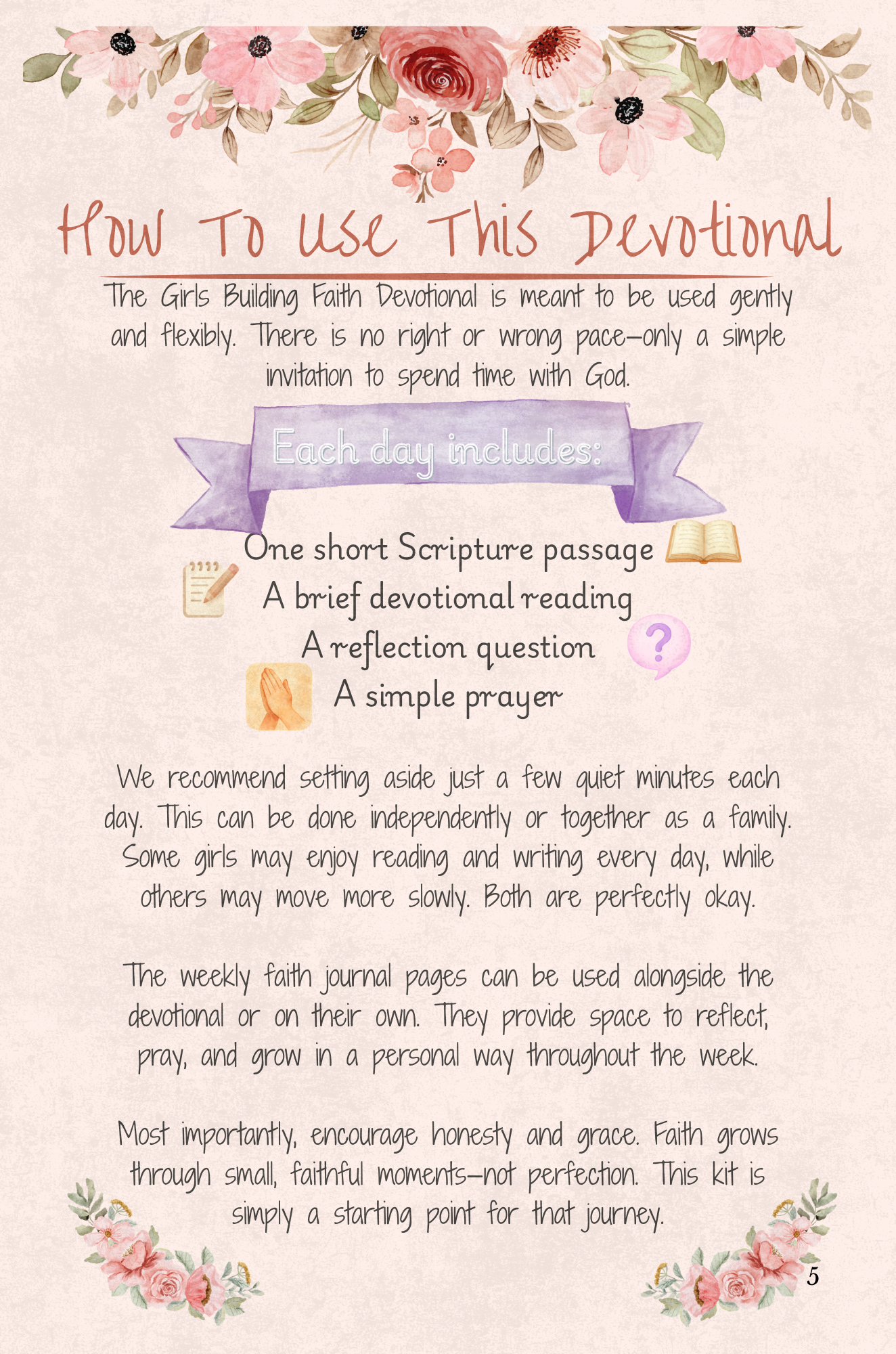 Girls Growing with God | A 50-Day Devotional