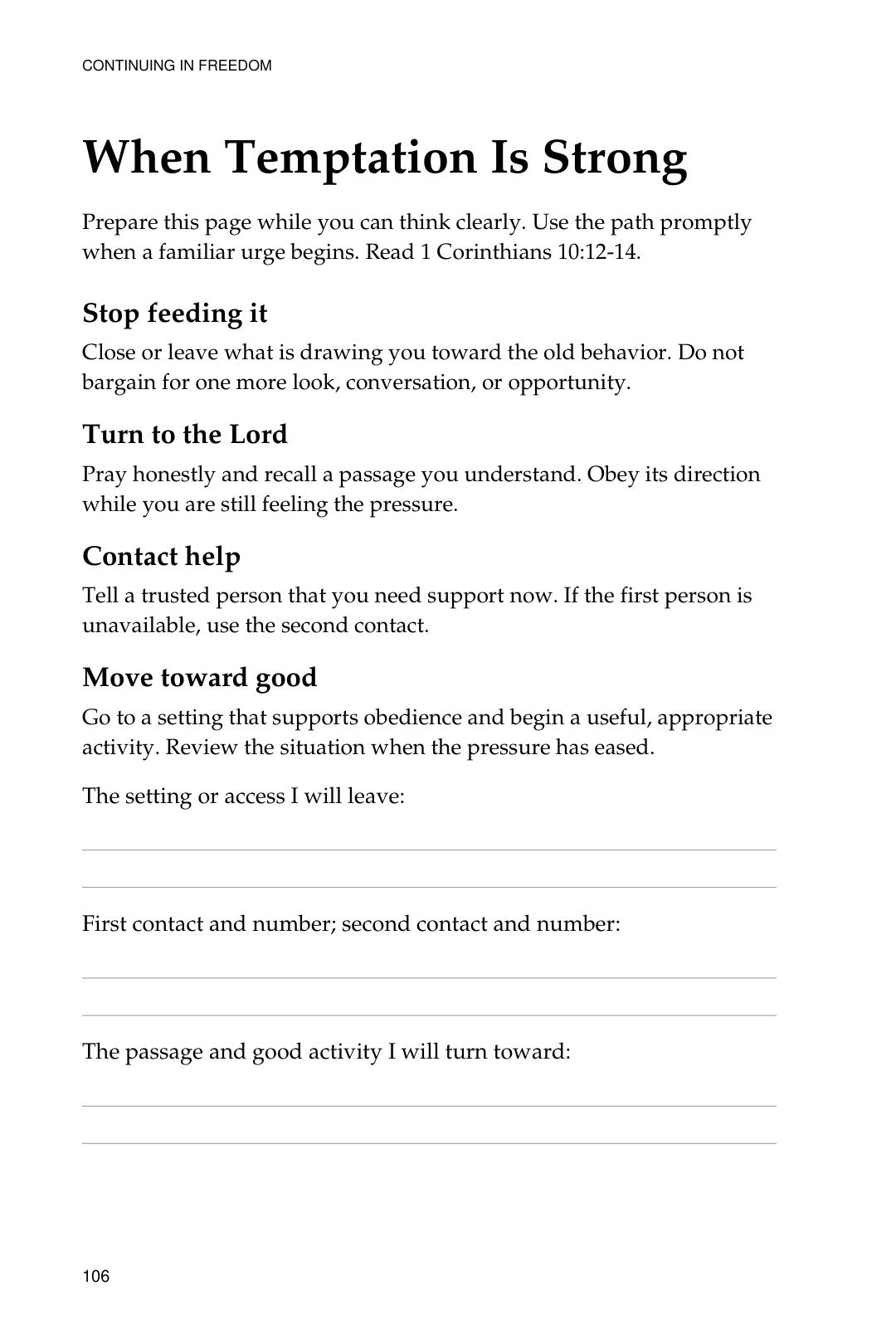 No Longer Bound: Practical continuing-study guide from the revised free 112-page PDF.